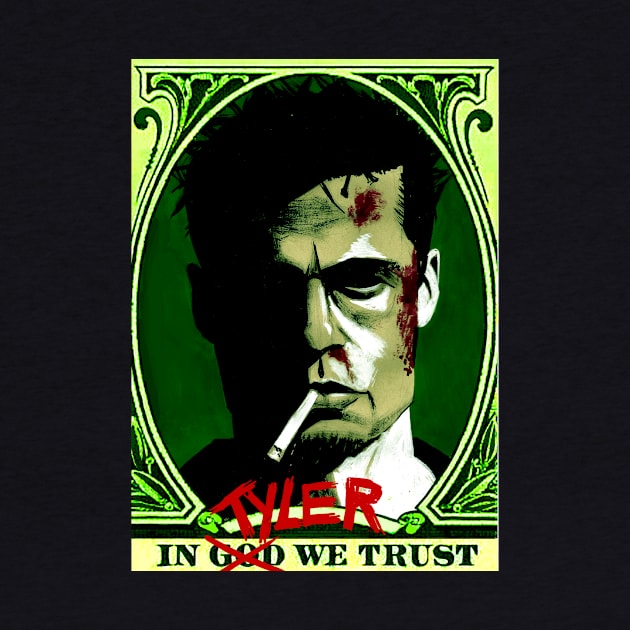 Fight Club "In Tyler We Trust" by Mikekimart